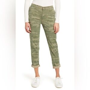 AG Caden Camo Twill Trouser Pants Saltwater Camo Silver Pine Women’s Size 25